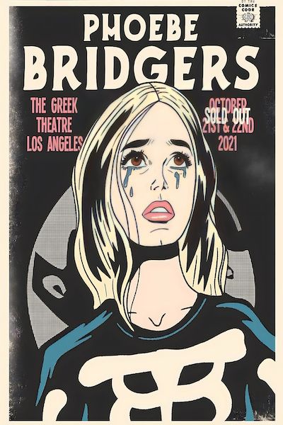 Phoebe Bridgers - The Greek, L.A. poster