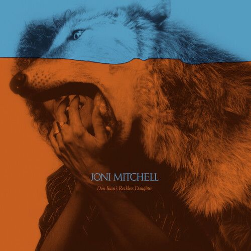 Joni Mitchell – Don Juan&#39;s Reckless Daughter LP orange / blue