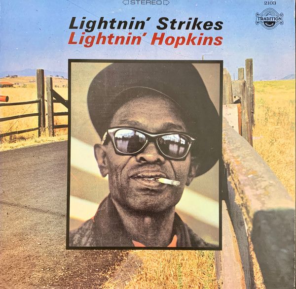 Lightnin&#39; Hopkins – Lightnin&#39; Strikes LP