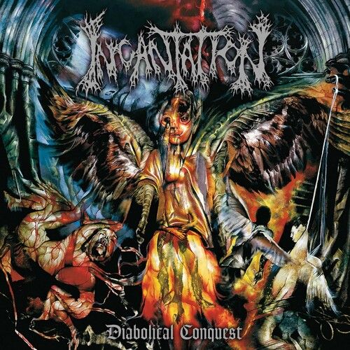 Incantation – Diabolical Conquest LP blue