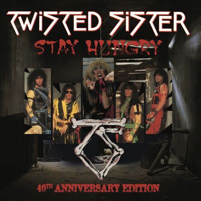 Twisted Sister – Stay Hungry LP 40th anniversary translucent red