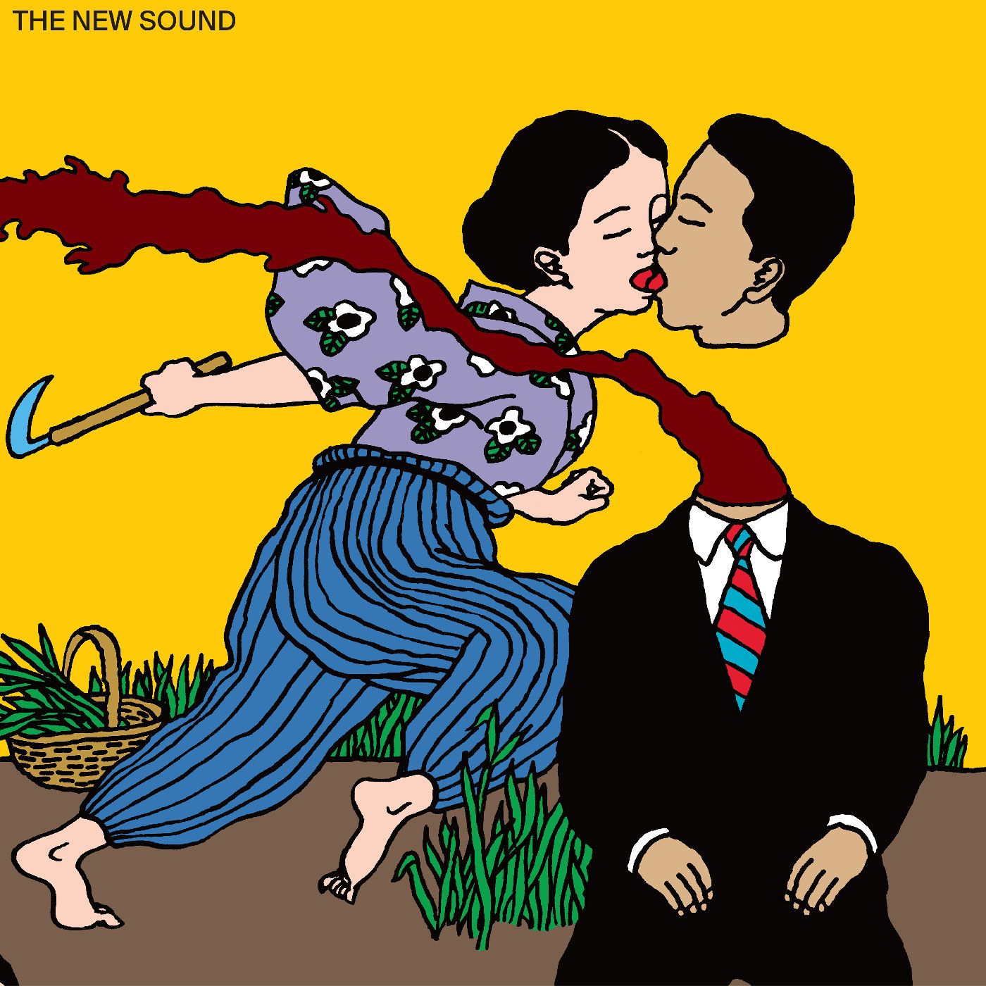 Geordie Greep – The New Sound LP yellow cover