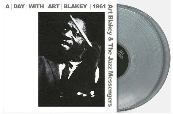 Art Blakey &amp; The Jazz Messengers – A Day Wth Art Blakey 1961 LP silver