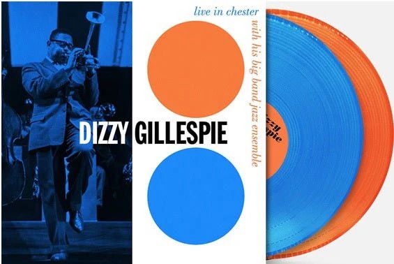 Dizzy Gillespie -- Live In Chester 1957 LP orange/blue
