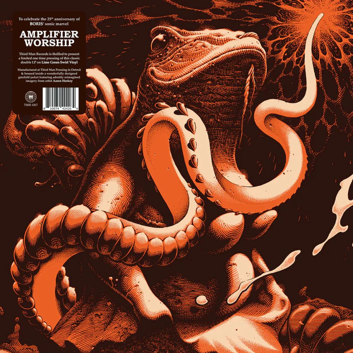 Boris – Amplifier Worship LP slime green