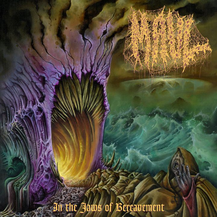 Maul – In The Jaws Of Bereavement LP bone/beer