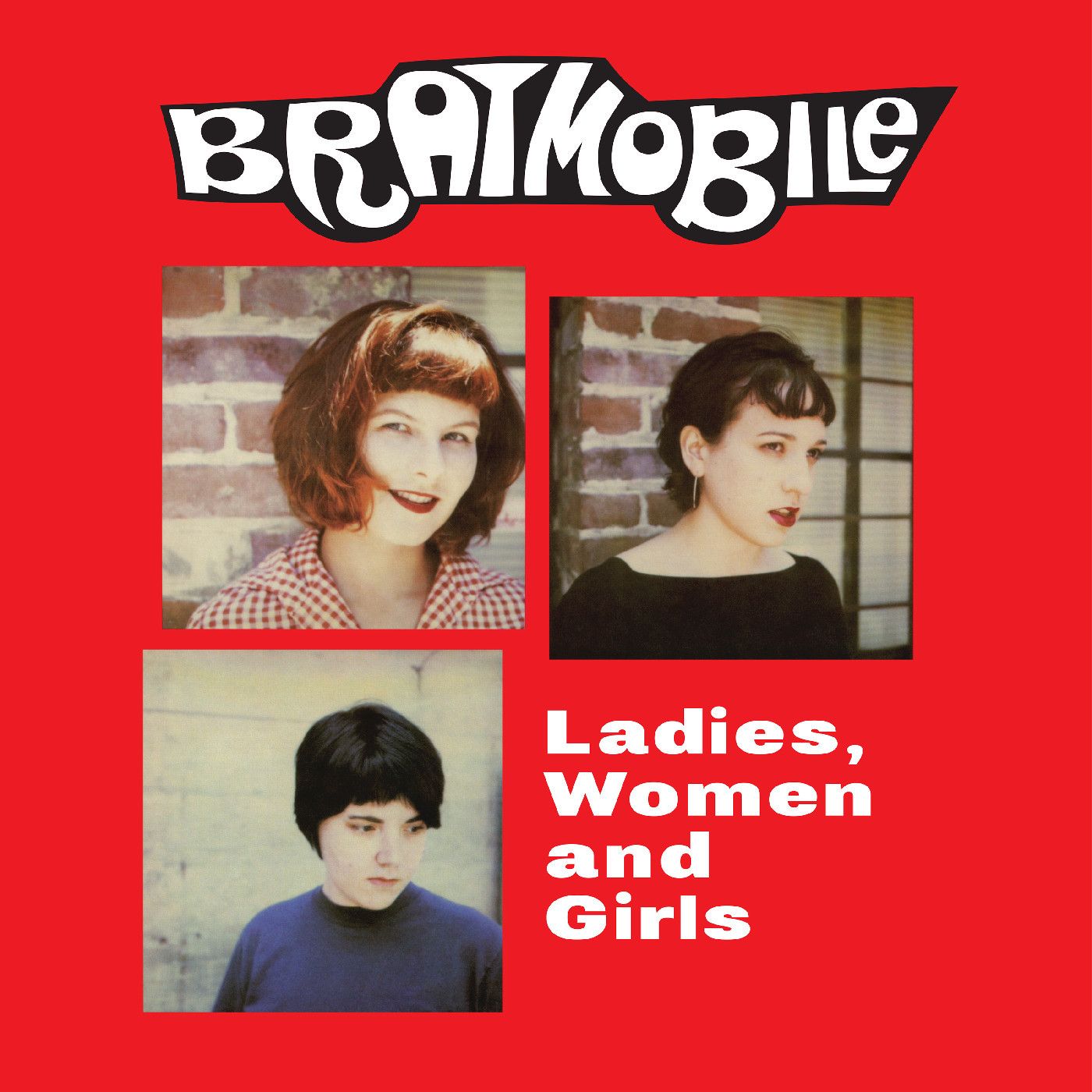 Bratmobile – Ladies, Women And Girls LP red
