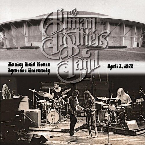 Allman Brothers Band – Manley Field House, Syracuse University, April 7, 1972 LP orange and blue