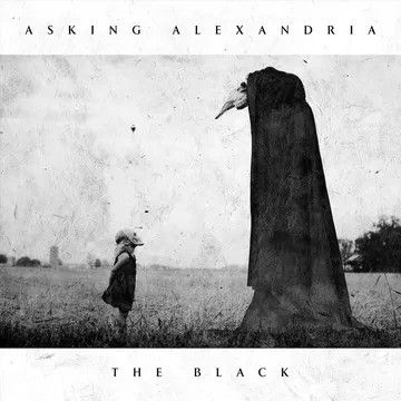 Asking Alexandria – The Black LP white / black