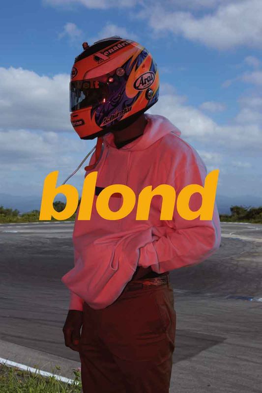 Frank Ocean - Blond Helmet poster