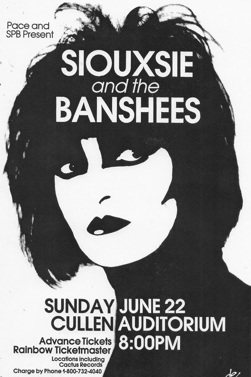 Siouxsie And The Banshees -- Silhouette poster