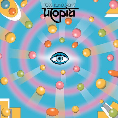 Todd Rundgren -- Todd Rundgren&#39;s Utopia LP violet splatter