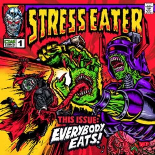 Stress Eater – Everybody Eats! LP clear red