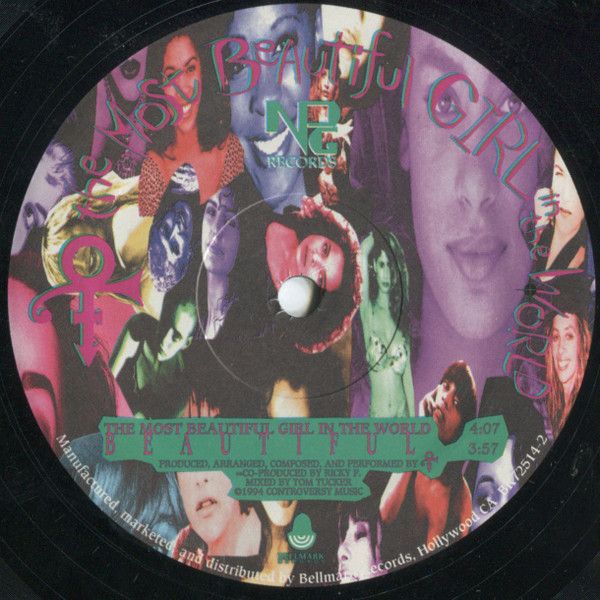 Artist (Formerly KnownAs Prince) – The Most Beautiful Girl In The World 12&quot; vinyl single