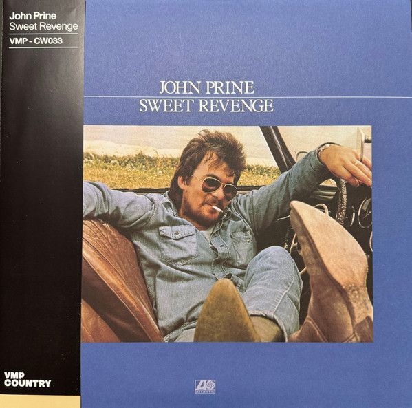John Prine ‎– Sweet Revenge LP black / blue smoke