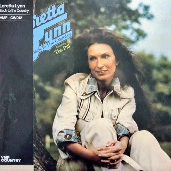 Loretta Lynn – Back to the Country LP blue / white