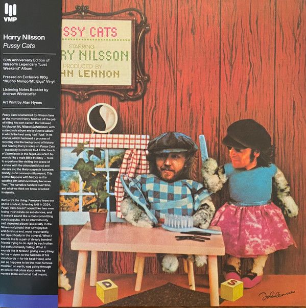 Harry Nilsson – Pussy Cats LP blue &amp; purple