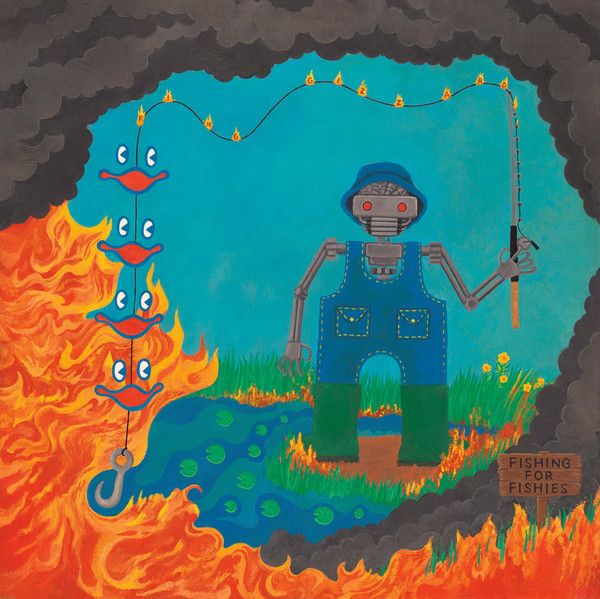 King Gizzard And The Lizard Wizard – Fishing For Fishies LP blue / black