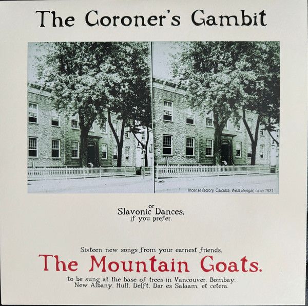 Mountain Goats – The Coroner&#39;s Gambit LP yellow
