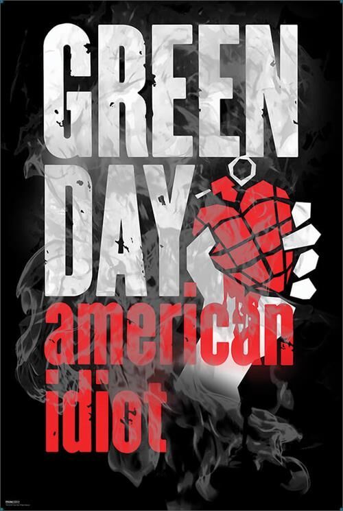 Green Day - American Idiot poster
