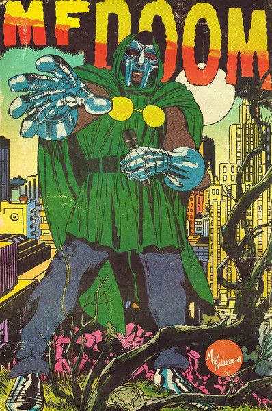 MF Doom - City poster