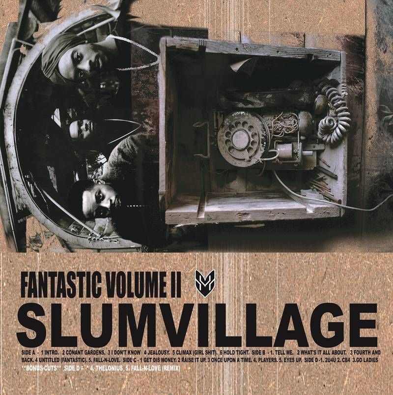 Slum Village - Fantastic Volume II: 20th Anniversary Edition LP gold vinyl