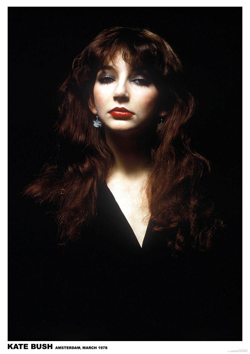 Kate Bush -- Amsterdam 1978 poster