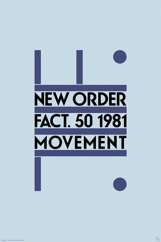 New Order - Fact 50 poster