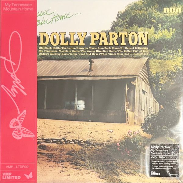 Dolly Parton – My Tennessee Mountain Home LP smokey