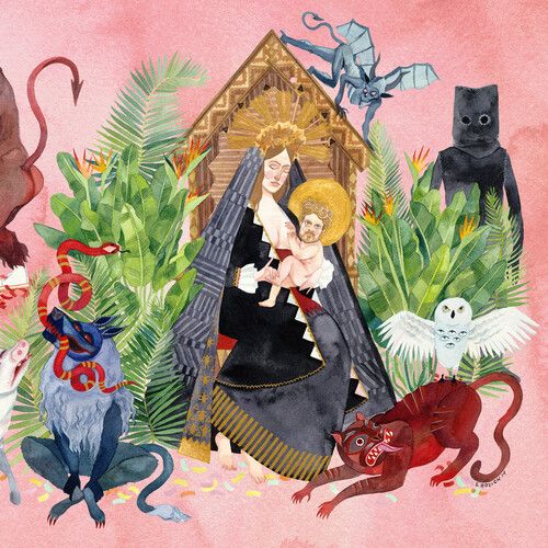 Father John Misty – I Love You, Honeybear Single LP red