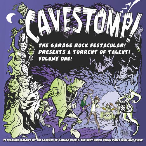 Various – Cavestomp! The Garage Rock Festacular! Presents A Torrent Of Talent! Volume One! LP