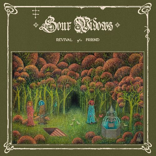 Sour Widows – Revival Of A Friend LP red &amp; purple