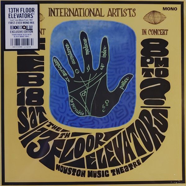13th Floor Elevators – Live Houston Music Theatre &#39;67 LP mono blue