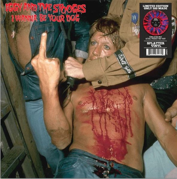 Iggy And The Stooges – I Wanna Be Your Dog LP red/blue