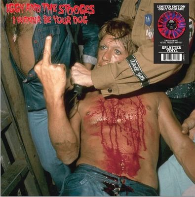 Iggy And The Stooges – I Wanna Be Your Dog LP red/blue