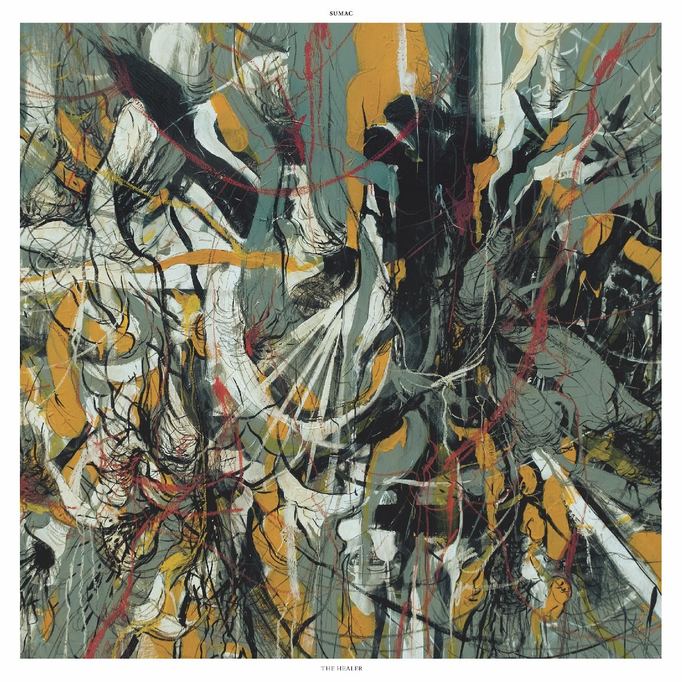Sumac – The Healer LP coke bottle clear