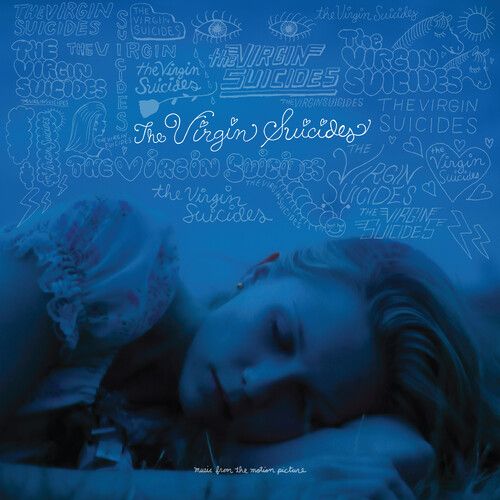 Various – The Virgin Suicides (Music From The Motion Picture) LP 25th anniversary edition blue &amp; white with bonus 7&quot;
