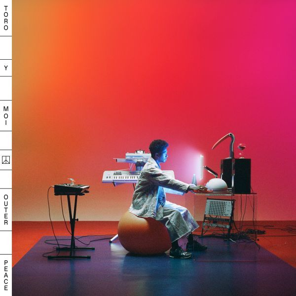 Toro Y Moi – Outer Peace LP orange / purple splatter
