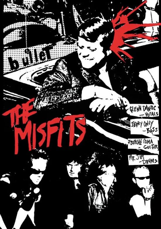 Misfits -- Bullet In The Head poster