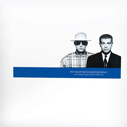 Pet Shop Boys – Discography (The Complete Singles Collection 1985-1991) LP blue