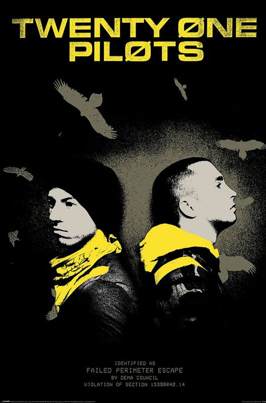 Twenty One Pilots - Trench Vultures poster