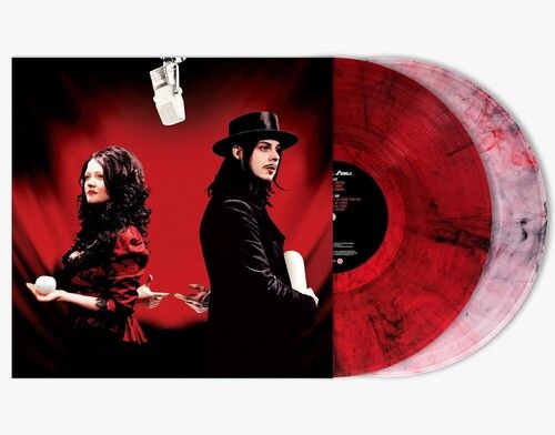 White Stripes – Get Behind Me Satan LP clear, red, black