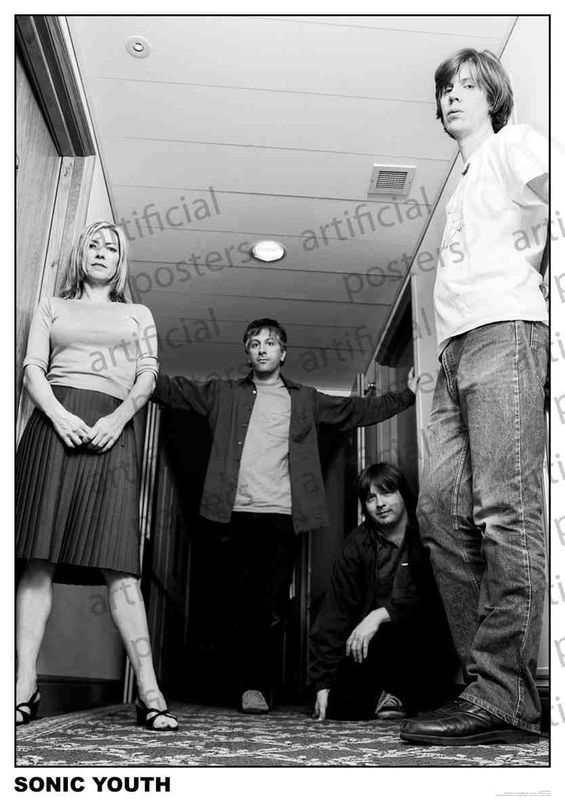 Sonic Youth - Group poster