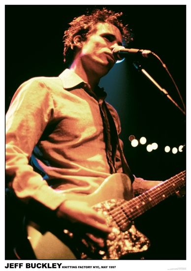 Jeff Buckley - NYC 1997 poster