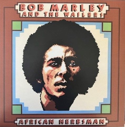 Bob Marley &amp; The Wailers – African Herbsman LP yellow / black splatter