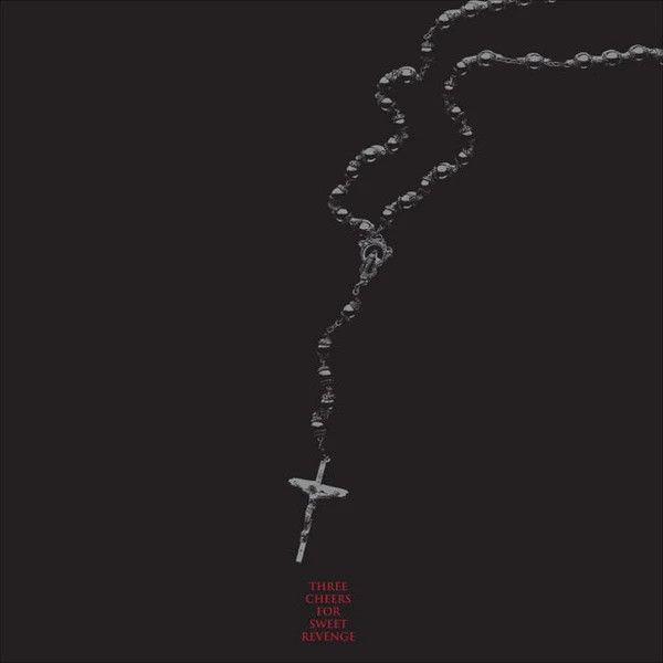 My Chemical Romance – Three Cheers For Sweet Revenge LP red &amp; black corona