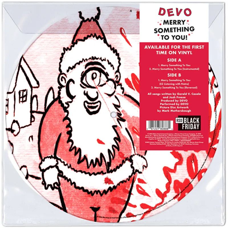 Devo -- Merry Something To You 12&quot; vinyl picture disc