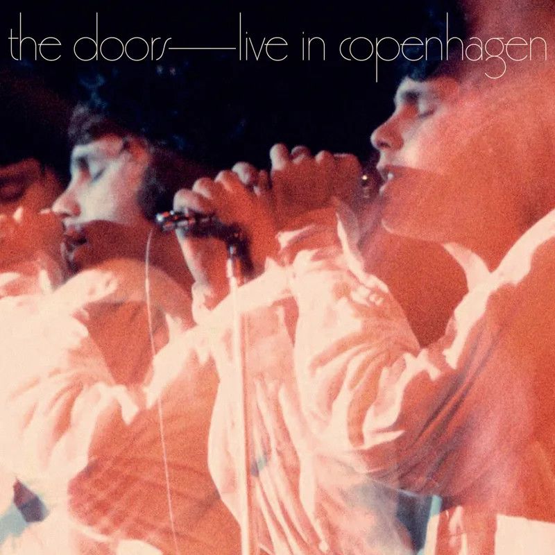Doors -- Live in Copenhagen, 1968 LP clear