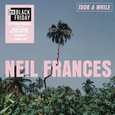 Neil Frances -- Took A While/Stay Strong Play Long LP pink &amp; blue