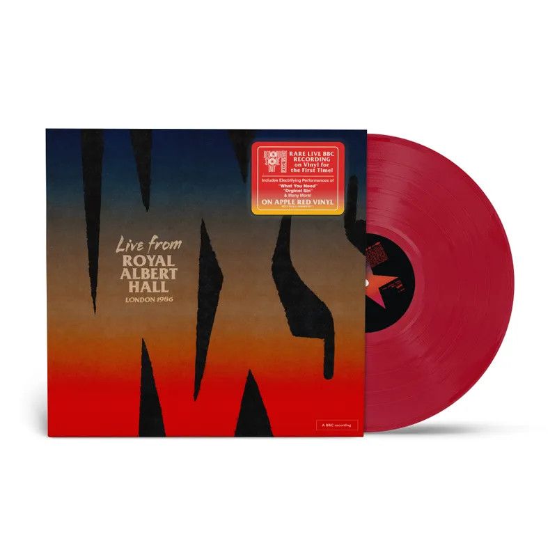INXS -- Live From Royal Albert Hall, London, 1986 LP red